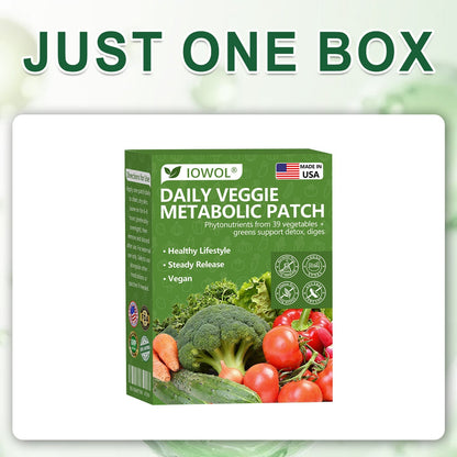 𝐎𝐟𝐟𝐢𝐜𝐢𝐚𝐥 𝐒𝐭𝐨𝐫𝐞 | 𝗟𝗢𝙒𝑶𝑳 𝐃𝐚𝐢𝐥𝐲 𝐕𝐞𝐠𝐞𝐭𝐚𝐛𝐥𝐞 𝐌𝐞𝐭𝐚𝐛𝐨𝐥𝐢𝐜 𝐏𝐚𝐭𝐜𝐡 𝐮𝐬𝐞𝐬 𝐨𝐫𝐠𝐚𝐧𝐢𝐜 𝐯𝐞𝐠𝐞𝐭𝐚𝐛𝐥𝐞 𝐞𝐱𝐭𝐫𝐚𝐜𝐭𝐬 𝐚𝐧𝐝 𝐩𝐡𝐲𝐭𝐨𝐧𝐮𝐭𝐫𝐢𝐞𝐧𝐭𝐬 𝐟𝐫𝐨𝐦 𝟑𝟗 𝐯𝐞𝐠𝐞𝐭𝐚𝐛𝐥𝐞𝐬 + 𝐠𝐫𝐞𝐞𝐧𝐬 𝐭𝐨 𝐬𝐮𝐩𝐩𝐨𝐫𝐭 𝐝𝐞𝐭𝐨𝐱, 𝐝𝐢𝐠𝐞𝐬𝐭𝐢𝐨𝐧 & 𝐦𝐞𝐭𝐚𝐛𝐨𝐥𝐢𝐜 𝐫𝐞𝐬𝐞𝐭, 𝐚𝐧𝐝 𝐛𝐨𝐨𝐬𝐭 𝐞𝐧𝐞𝐫𝐠𝐲 𝐟𝐨𝐫 𝐚𝐥𝐥-𝐝𝐚𝐲 𝐰𝐞𝐥𝐥𝐧𝐞𝐬𝐬.