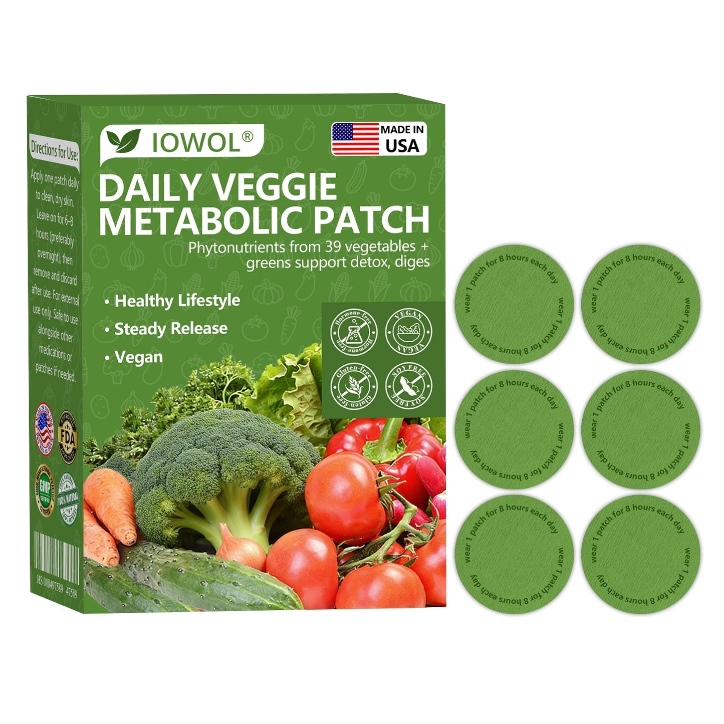 𝐎𝐟𝐟𝐢𝐜𝐢𝐚𝐥 𝐒𝐭𝐨𝐫𝐞 | 𝗟𝗢𝙒𝑶𝑳 𝐃𝐚𝐢𝐥𝐲 𝐕𝐞𝐠𝐞𝐭𝐚𝐛𝐥𝐞 𝐌𝐞𝐭𝐚𝐛𝐨𝐥𝐢𝐜 𝐏𝐚𝐭𝐜𝐡 𝐮𝐬𝐞𝐬 𝐨𝐫𝐠𝐚𝐧𝐢𝐜 𝐯𝐞𝐠𝐞𝐭𝐚𝐛𝐥𝐞 𝐞𝐱𝐭𝐫𝐚𝐜𝐭𝐬 𝐚𝐧𝐝 𝐩𝐡𝐲𝐭𝐨𝐧𝐮𝐭𝐫𝐢𝐞𝐧𝐭𝐬 𝐟𝐫𝐨𝐦 𝟑𝟗 𝐯𝐞𝐠𝐞𝐭𝐚𝐛𝐥𝐞𝐬 + 𝐠𝐫𝐞𝐞𝐧𝐬 𝐭𝐨 𝐬𝐮𝐩𝐩𝐨𝐫𝐭 𝐝𝐞𝐭𝐨𝐱, 𝐝𝐢𝐠𝐞𝐬𝐭𝐢𝐨𝐧 & 𝐦𝐞𝐭𝐚𝐛𝐨𝐥𝐢𝐜 𝐫𝐞𝐬𝐞𝐭, 𝐚𝐧𝐝 𝐛𝐨𝐨𝐬𝐭 𝐞𝐧𝐞𝐫𝐠𝐲 𝐟𝐨𝐫 𝐚𝐥𝐥-𝐝𝐚𝐲 𝐰𝐞𝐥𝐥𝐧𝐞𝐬𝐬.